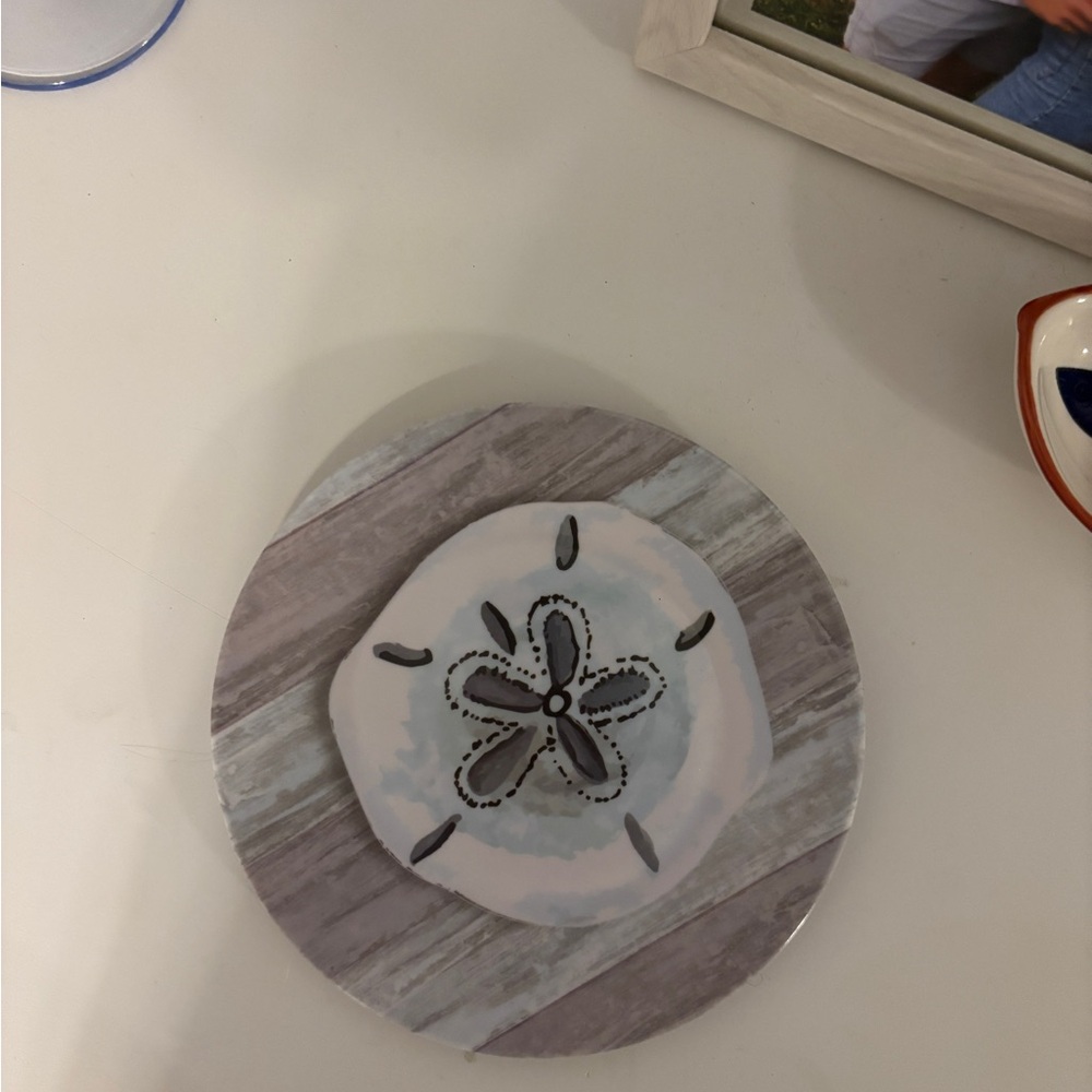 Decorative Sand Dollar Plate